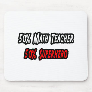 Mousepad Professor de Matemática / Super-herói