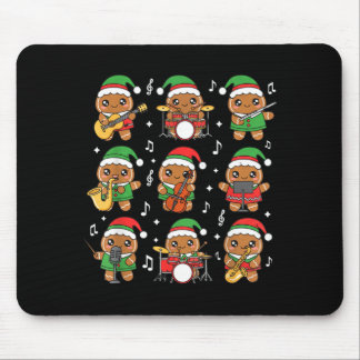 Mousepad Professor de Música de Natal Biscoito de Gengibre 