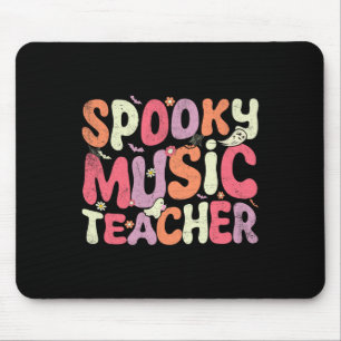 Mousepad Professor de Música do Halloween Ensinando Profess