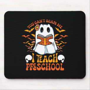Mousepad Professor de pré-escola de Halloween Fantasma Ensi