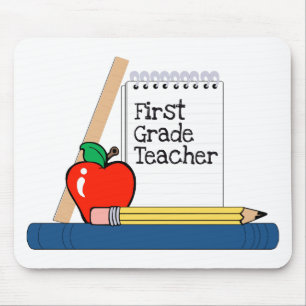 Mousepad Professor de primeiro grau (caderno)