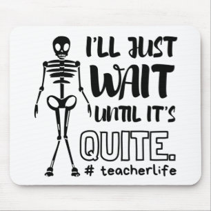 Mousepad Professor de Queda de Halloween