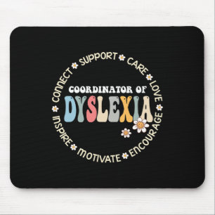 Mousepad Professor de Sensibilização ao Esquadrão da Dislex