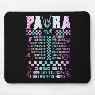 Mousepad Professor De Volta À Escola Feliz No Primeiro Dia 