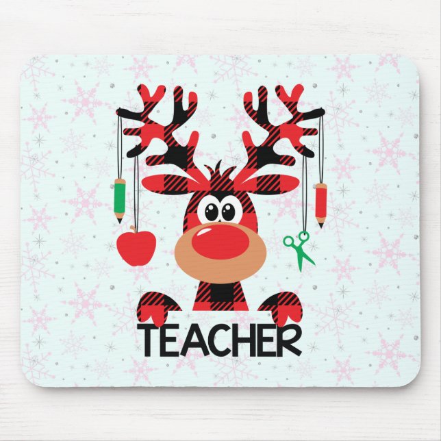 Mousepad Professor de Xadrez de Buffalo de Natal (Frente)
