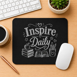 Mousepad Professor Diário Inspirador 