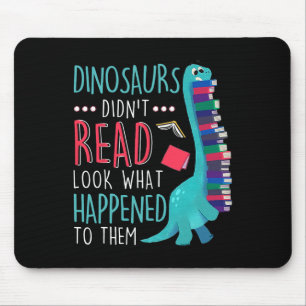 Mousepad Professor Dinossauros Não Leram Veja O Que Acontec
