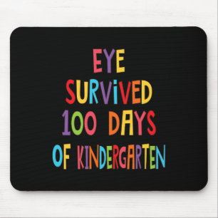 Mousepad Professor Divertido Sobreviveu 100 Dias De Jardim 