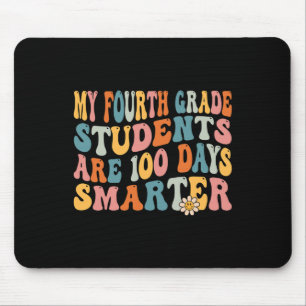 Mousepad Professor do 4º ano 100 dias mais inteligente 100º