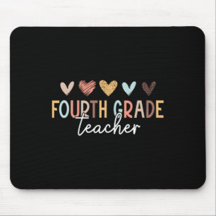 Mousepad Professor do 4º ano Primeiro dia de escola de volt