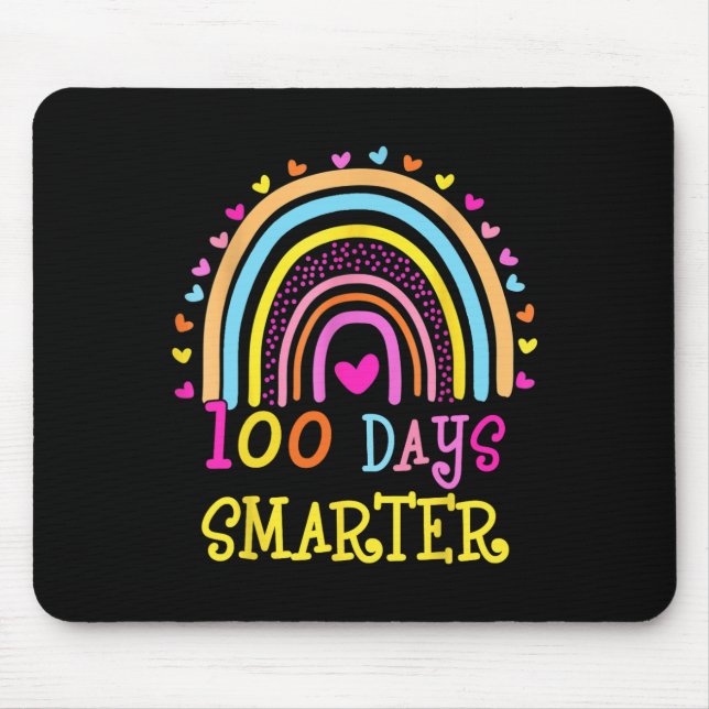 Mousepad Professor Do Dia 100 Dias Mais Inteligente Do Arco (Frente)