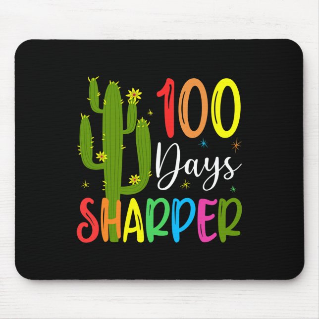 Mousepad Professor Do Dia Da Escola - 100 Dias Mais Nítido  (Frente)
