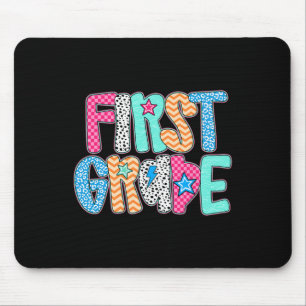 Mousepad Professor do Primeiro Ano Aluno Feliz Primeiro Dia