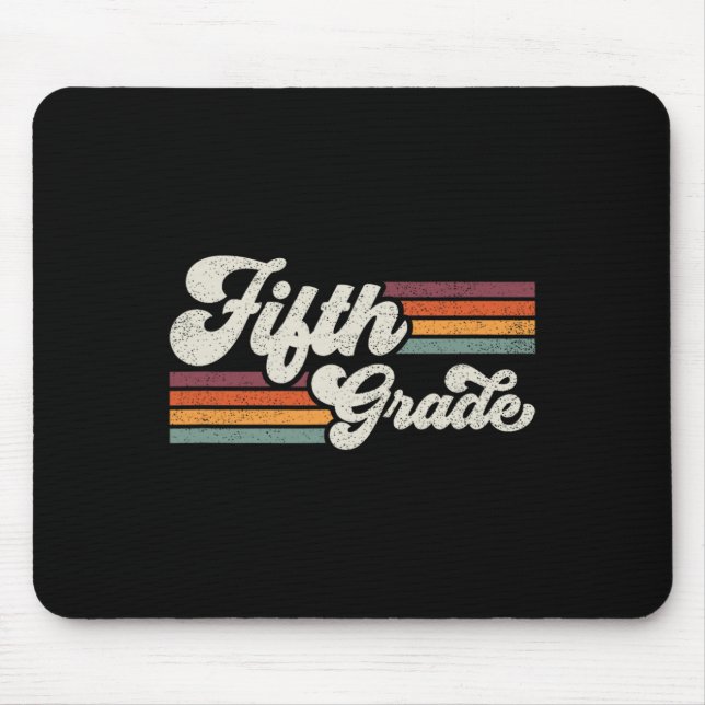 Mousepad Professor Do Quinto Grau Ck Para A Escola (Frente)