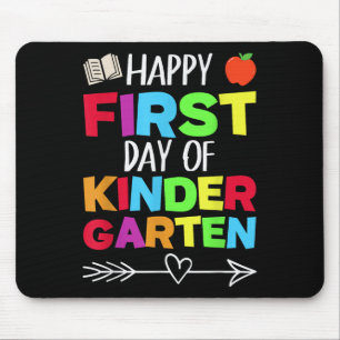 Mousepad Professor Escolar Aluno Feliz Primeiro Dia De Ki