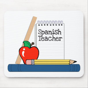 Mousepad Professor espanhol (caderno)