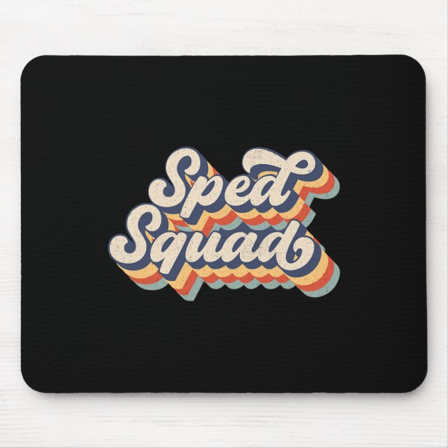 Mousepad Professor Especial De Educação Da Esquadra Sped De (Frente)