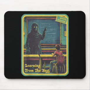 Mousepad Professor Fantasmagórico de Terror Vintage de Hall