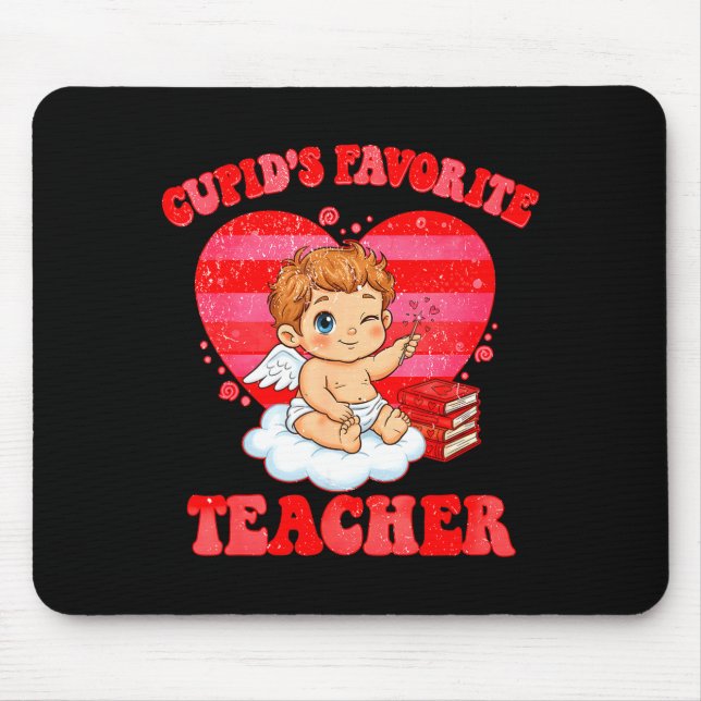 Mousepad Professor Favorito de Cupido Para Professores Meni (Frente)