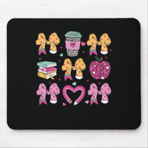 Mousepad Professor Feliz Dia dos Namorados Lápis Café Coque