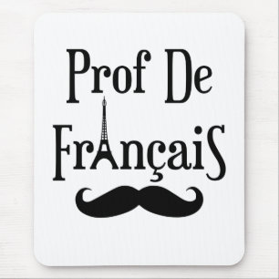 Mousepad Professor francês Prof de Francais