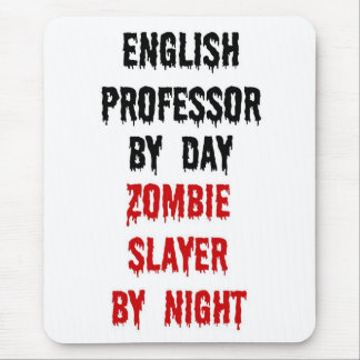Mousepad Professor Inglês Zombie Slayer