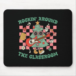 Mousepad Professor Natal Rockeando Em Volta À Sala De Aula