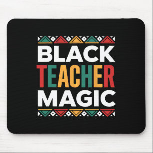 Mousepad Professor negro História negra mágica mês africano