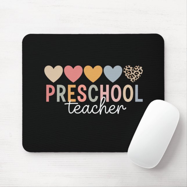 Mousepad Professor Pré-Escola Volta às Aulas  (Com mouse)