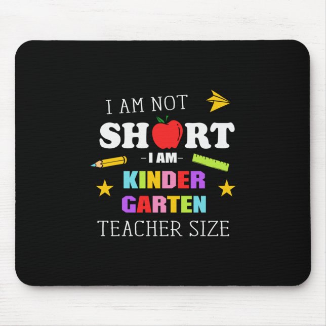 Mousepad Professor Presente Sou Professora Do Jardim De Inf (Frente)