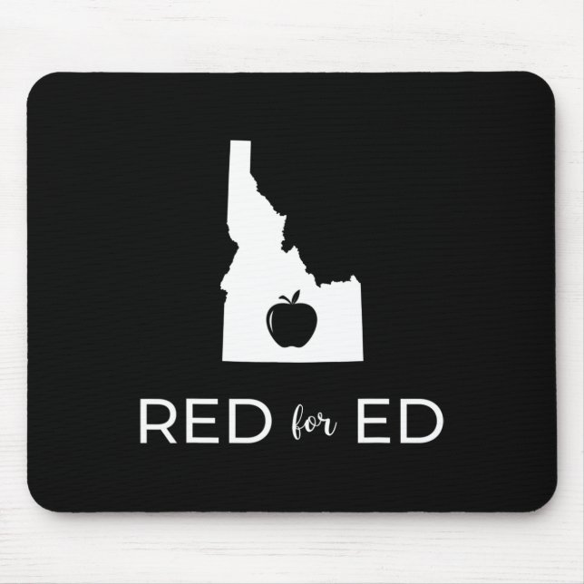 Mousepad Professor Red Para Ed Idaho Public Education 2 (Frente)