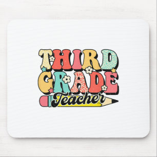 Mousepad Professor Retro Groovy da Terceira Série Primeiro