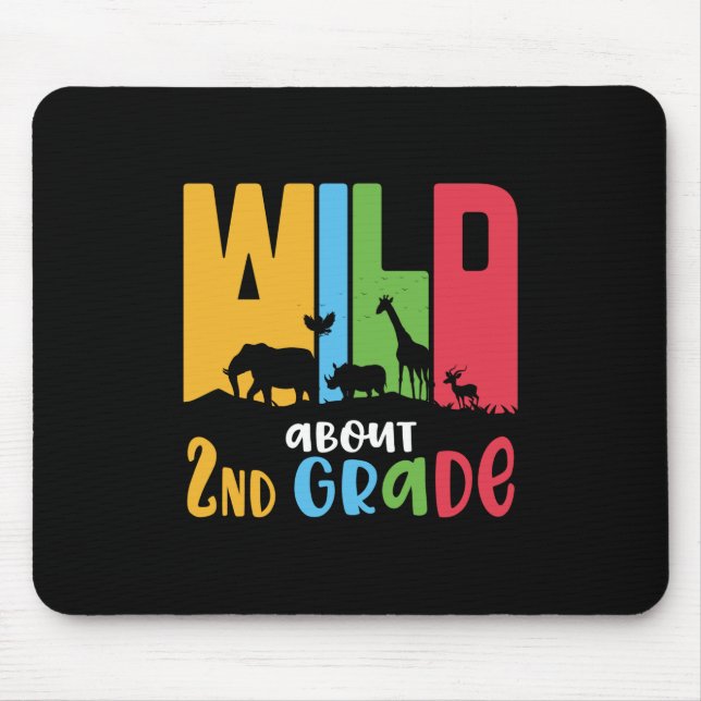 Mousepad Professor segundo de presentes | Natureza Selvagem (Frente)