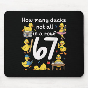 Mousepad Professor Seis Sete Meme 67 Professor Pato Engraça