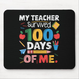 Mousepad Professor Sobreviveu A 100 Dias De Mim Para A 100ª