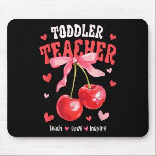 Mousepad Professor Toddle Ensina Amor Inspira Charmoso Cere