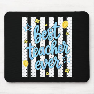 Mousepad Professor volta às aulas feliz primeiro dia de aul