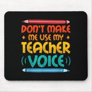 Mousepad Professor Voz Professorvida Professor Escola Primá