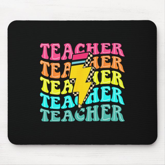 Mousepad Professor Xadrez Parafuso Relâmpago De Volta à Esc (Frente)