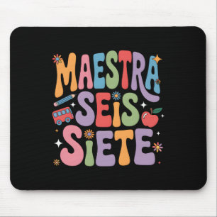 Mousepad Professora 67 Six Seven Professora de Espanhol Bil