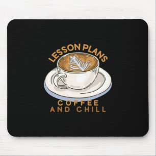 Mousepad Professora Arte Planeia Café E Enchimento