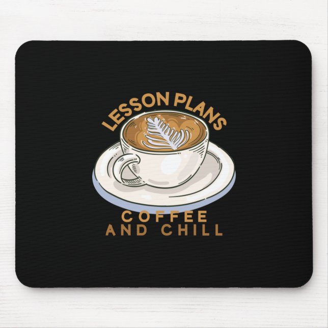 Mousepad Professora Arte Planeia Café E Enchimento (Frente)