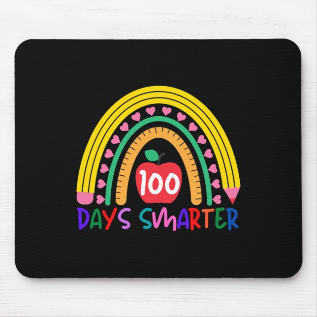 Mousepad Professora Cita 100 Dias De Professora E Estudante (Frente)