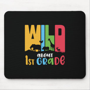 Mousepad Professora Da Classe 1rua Selvagem Sobre O Primeir
