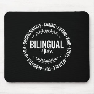 Mousepad Professora Da Equipe Bilíngue De Volta À Escola Pa