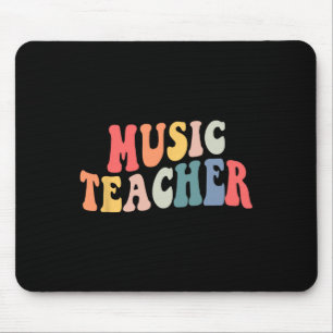 Mousepad Professora Da Equipe De Música Da Groovy De Volta