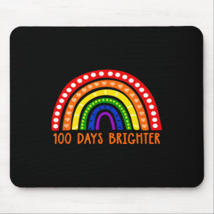 Mousepad Professora De Diversão Brilhante Days 100º Dia Da 