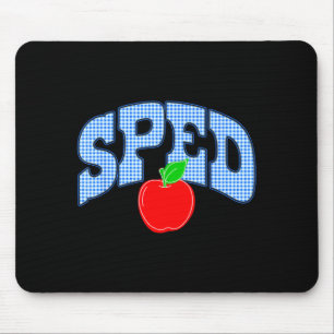 Mousepad professora de educação especial de volta à escola
