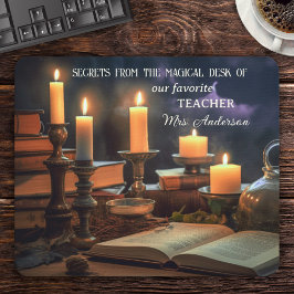 Mousepad Professora de Livros de Citações Magnéticas
