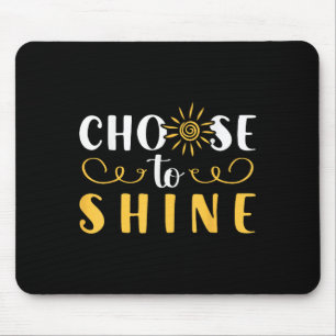 Mousepad Professora Do Motoset De Crescimento Escolhe Brilh